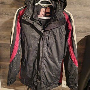 Powder Room Li'l Chicks Girls Two Piece Snowboard Ski Jacket Size XL